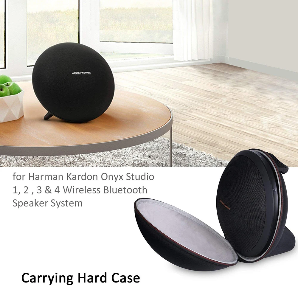 Жесткий чехол EVA Для Harman Kardon Onyx Studio 1,2, 3,4 беспроводной Bluetooth динамик дополнительное место для подключи и кабелей