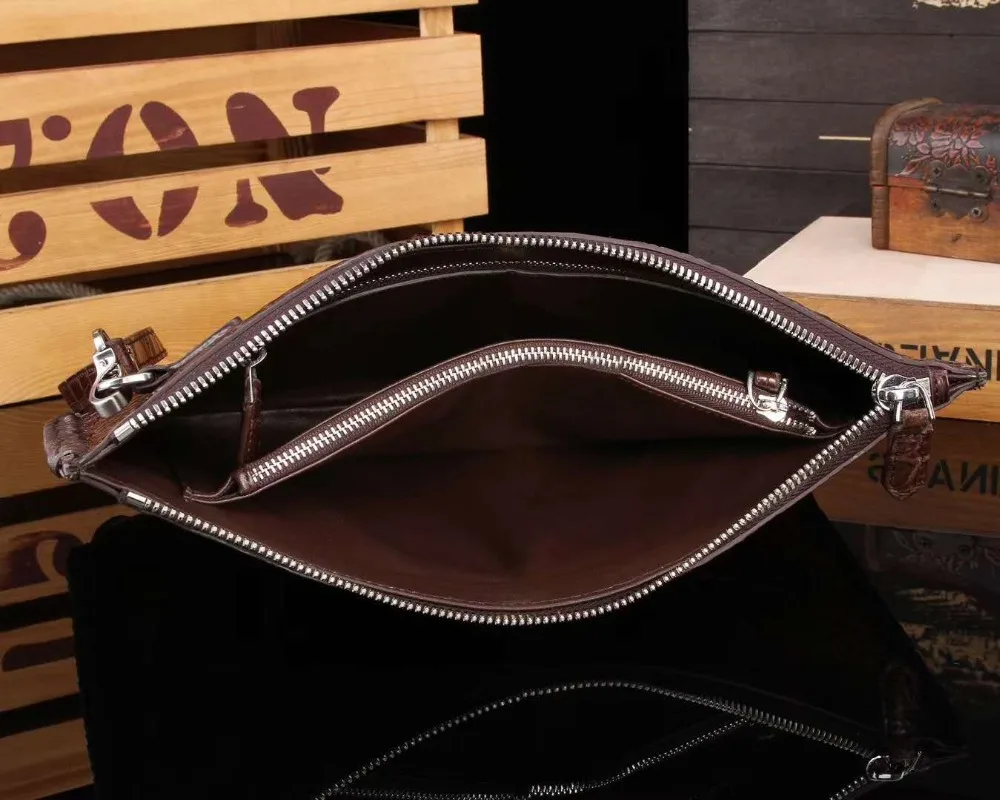 Рисунок 6 - Мужской клатч из натуральной крокодиловой кожи