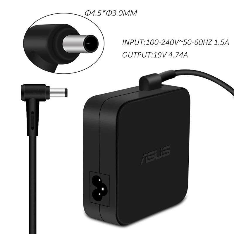 Зарядное устройство для ноутбуков ASUS UX51VZA UX51VZ UX51V U500VZ U500V 19 в 4 5 a 90 Вт 3 0 x