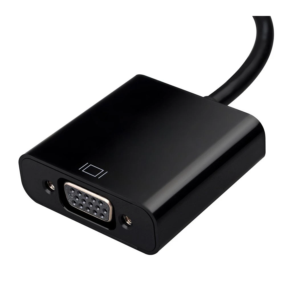 [Обновленная версия] HDMI 1080P к VGA кабель адаптер конвертер для ПК ноутбука без