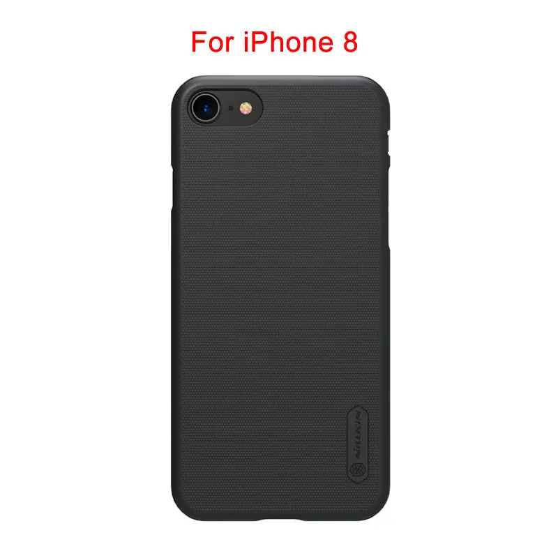 for iPhone 8 Для iPhone Xs Max чехол XR чехол Nillkin матовый щит PC жесткий чехол для iPhone X Xs 8 7 Plus 5s 5 SE 6 6S Plus - Цвет: for iPhone 8