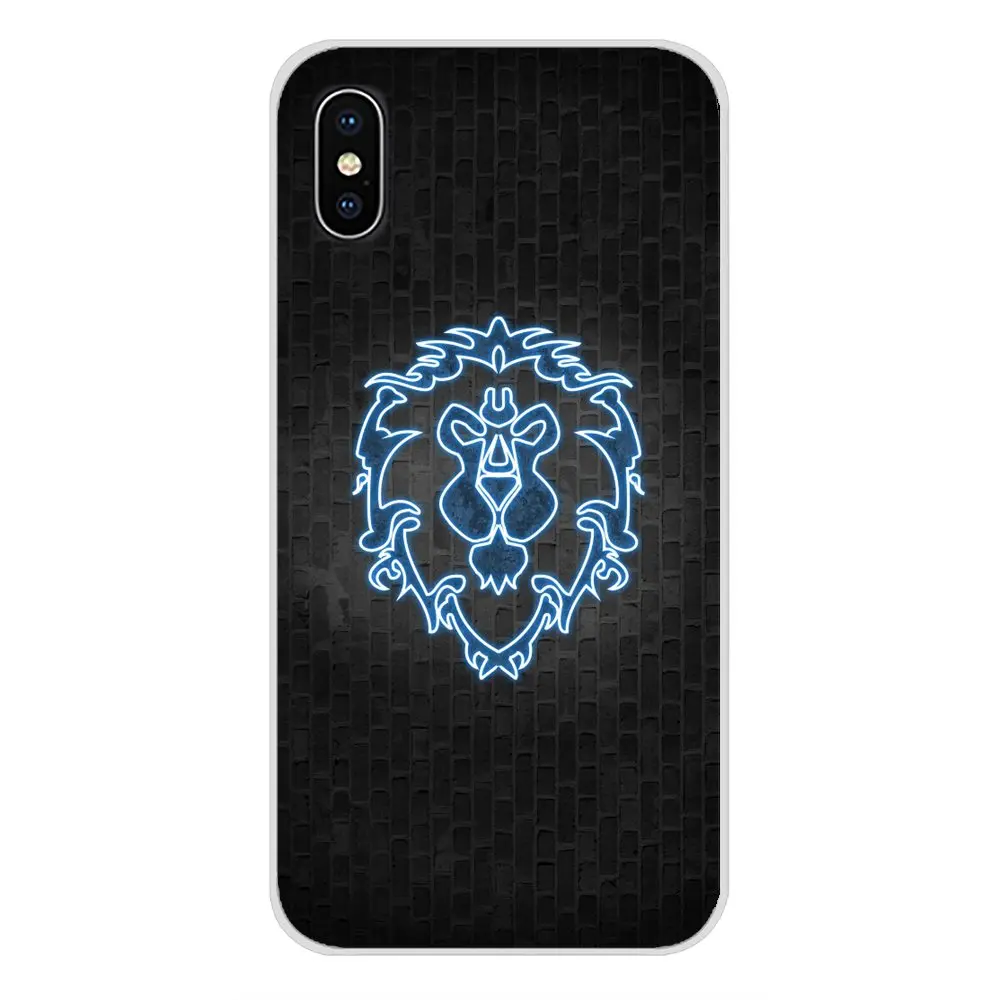 Accessories Phone Shell Covers For Motorola Moto X4 E4 E5 G5 G5S G6 Z Z2 Z3 G G2 G3 C Play Plus game World of Warcraft Alliance | Мобильные