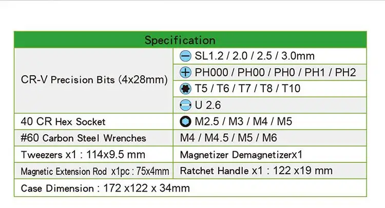 Pro'skit SD-9827M мульти-функциональный 27 в 1 поддержание точности Двусторонняя отвертка инструмент для пинцета группа бытовые инструменты для ремонта