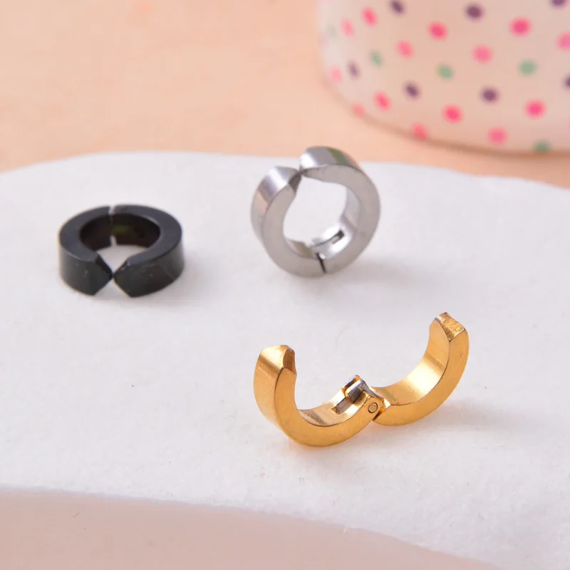 1 шт. горячая Распродажа серьги в стиле хип-хоп нержавеющая сталь ушные серьга