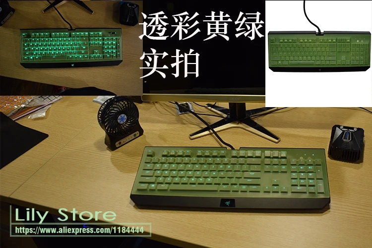 Для razer Blackwidow Ultimate Stealth механический водонепроницаемый и пылезащитный прозрачный защитный чехол для клавиатуры