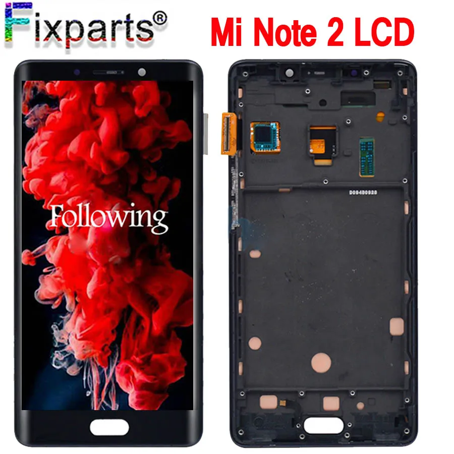 ЖК дисплей для Xiaomi Mi Note 2 с сенсорным экраном и дигитайзером в сборе Note2 5 7 дюйма