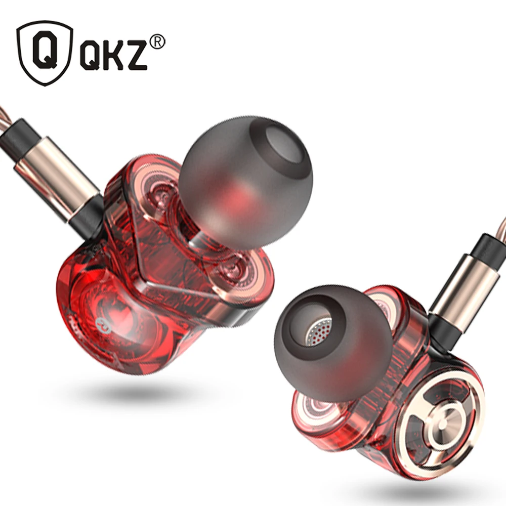 Оригинальные Внутриканальные наушники QKZ CK10 6 динамических драйверов