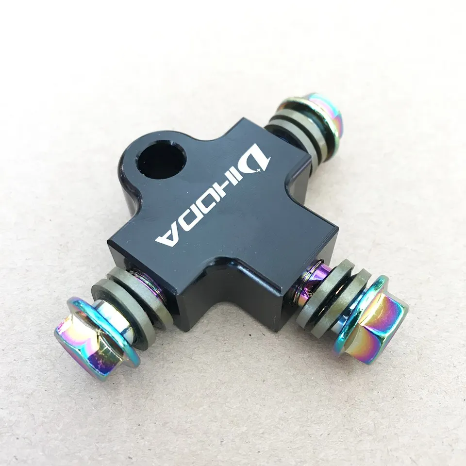 

Гидравлический тормозной шланг для мотоцикла, масляный шланг, тройник, фитинг, тройник, разъем для грязевого велосипеда, квадроцикла, тормозная система, 3-ходовой адаптер