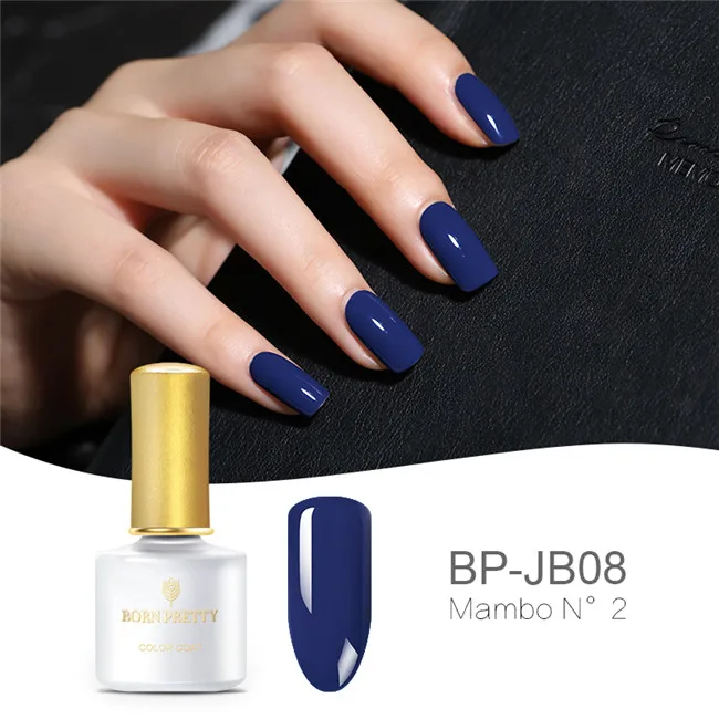 Серия BORN PRETTY Jazz Blue УФ-гель Чистый цвет ногтей 6 мл Гель-лак для ногтей отмачиваемый УФ-лак 1 бутылка гель для ногтей лак - Цвет: Mambo N2