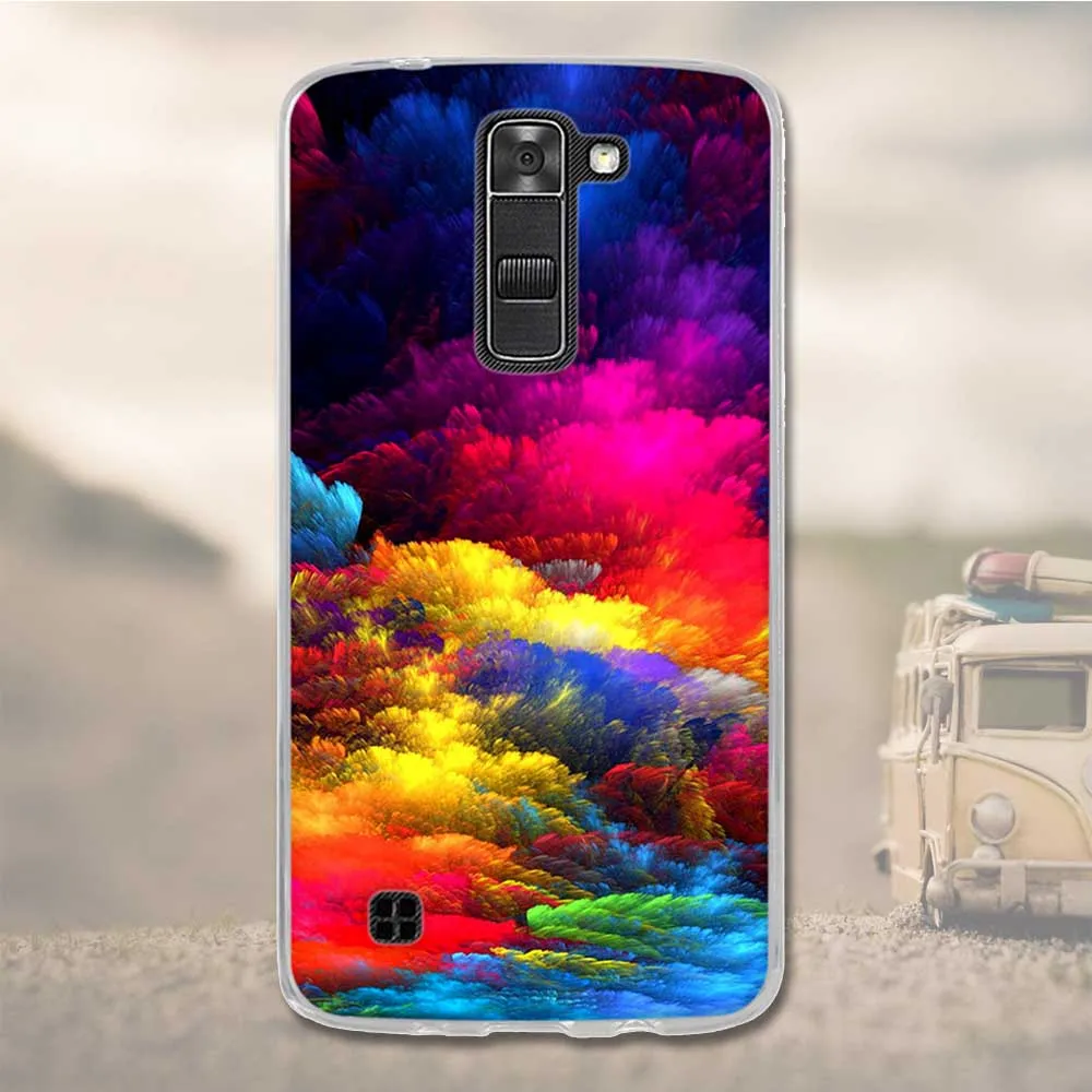 12 Мягкий силиконовый чехол для LG K7/Tribute 5 LS675/X210 X210DS чехол для телефона мягкая Задняя накладка чехла из ТПУ для LG K7 K 7 Чехол - Цвет: 12