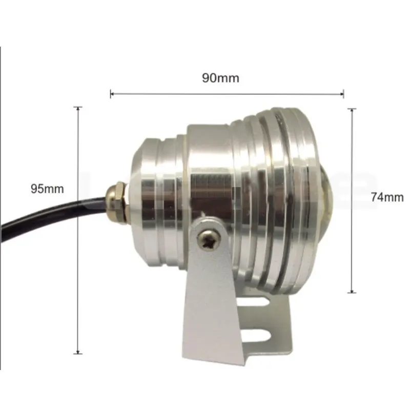 Водонепроницаемый подводный светильник IP67 s 10 Вт переменный/постоянный ток 12 В RGB