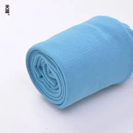 Sky Blue Daivsxicai/зимние леггинсы детские Плотные хлопковые леггинсы ярких цветов для девочек эластичные дышащие детские теплые леггинсы для девочек - Цвет: Sky Blue