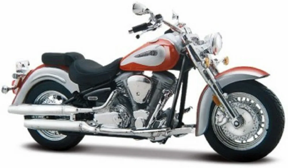 Модель мотоцикла Maisto 1:18 Yamaha 2001 Road Star игрушка из литая под давлением в коробке| |