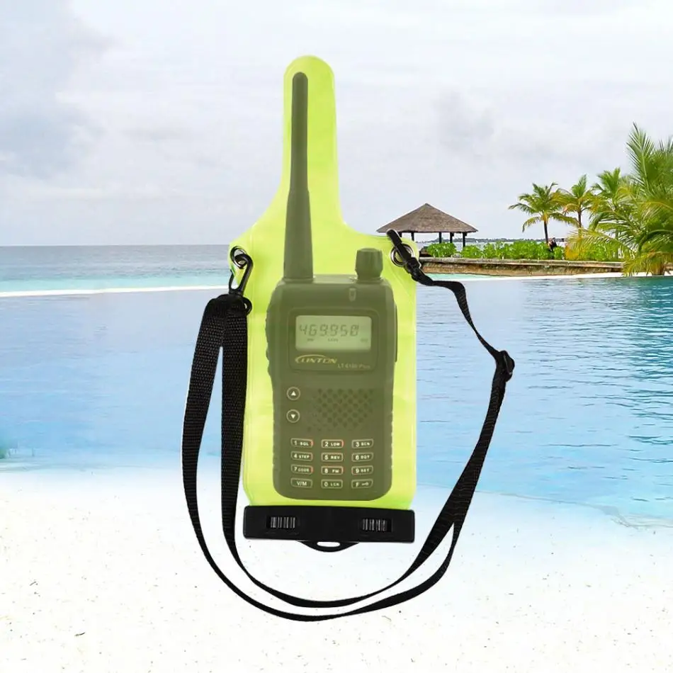 Портативный водонепроницаемый чехол-сумка для рации UV5R UV82 BF 888S UVB6 водонепроницаемый чехол s радио водонепроницаемые сумки