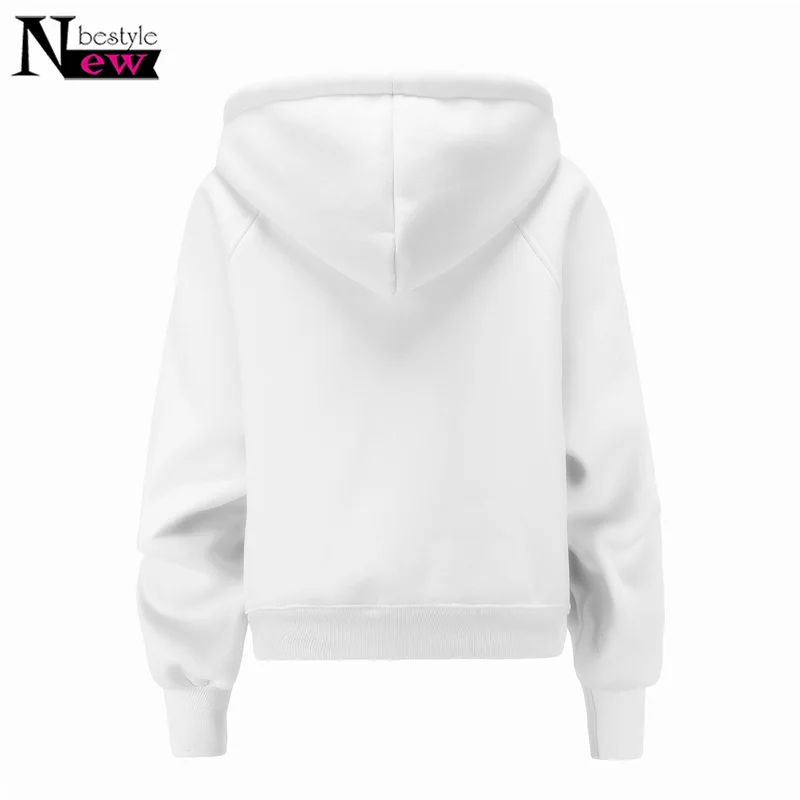 Newbestyle модные Для мужчин женщин Сплошной Цвет Толстовки с шапка хип-хоп человек