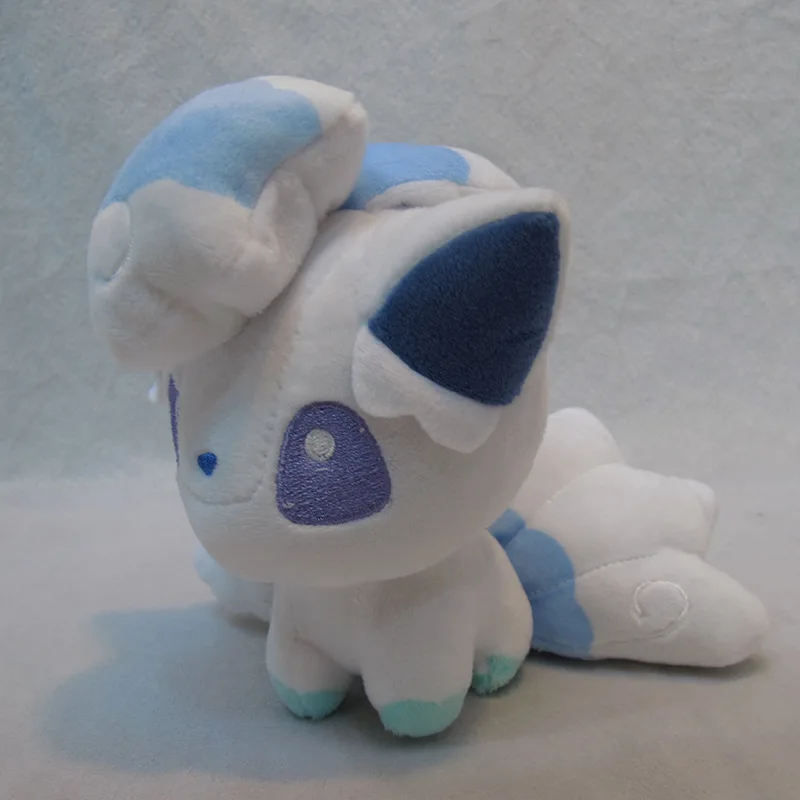 Аниме плюшевая кукла алола вульпикс 20 см/28 см Alolan Ice Sixtails Fox детские подарки