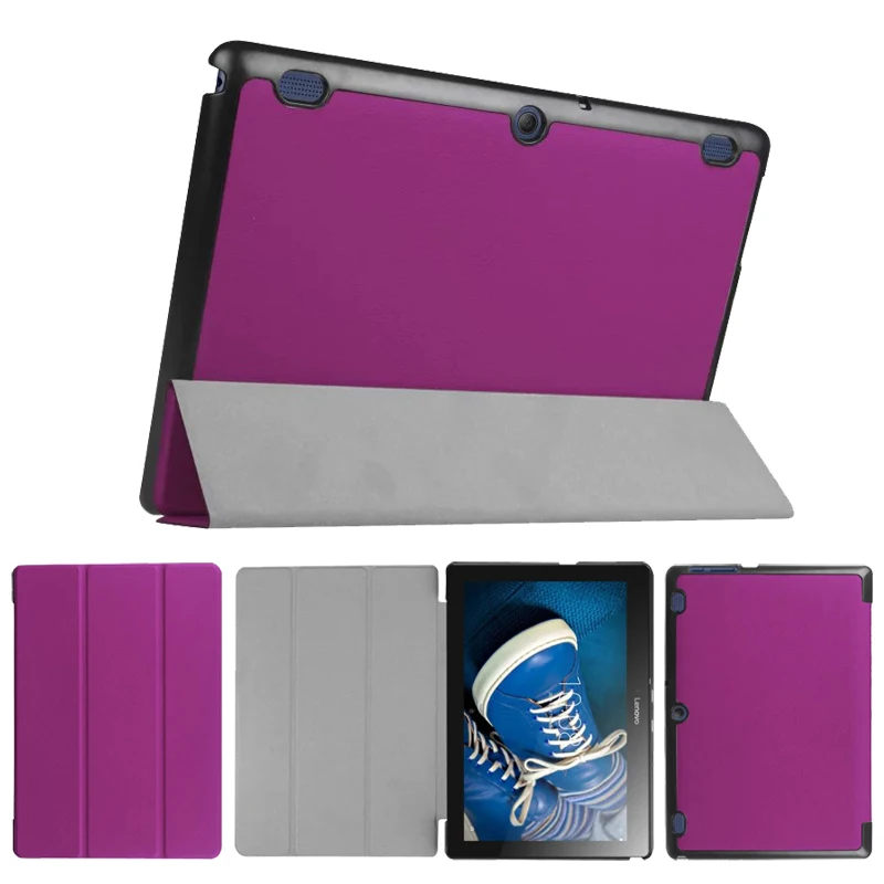 Чехол-книжка из искусственной кожи с откидной подставкой для Lenovo Tab 10 ТБ-X103F X103F 1