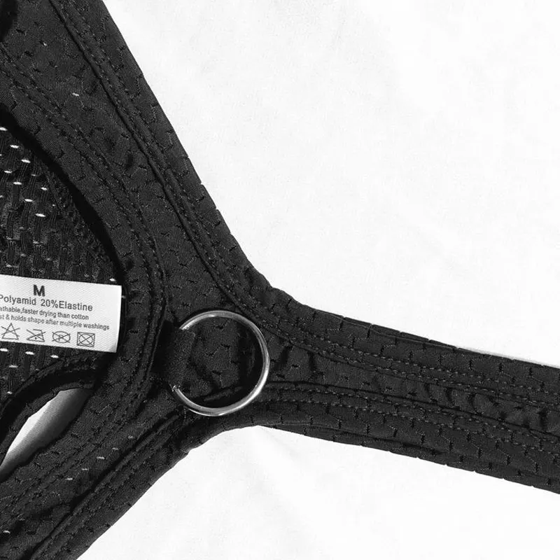 New Sexy Men See Through Hollow Mesh Bodysuit High Cut Leotard Transparent Underwear Man Jumpsuits Back Strap Gay Wear FX23 |