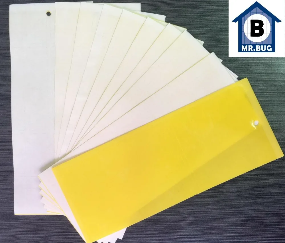 10 шт. липкая доска для мух-ловушки моли комаров летающих насекомые мухи терминалы