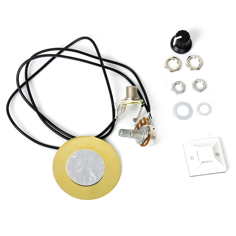 Piezo контактный Микрофон Датчик захвата для гитары укулеле скрипки мандолина 1 Pot