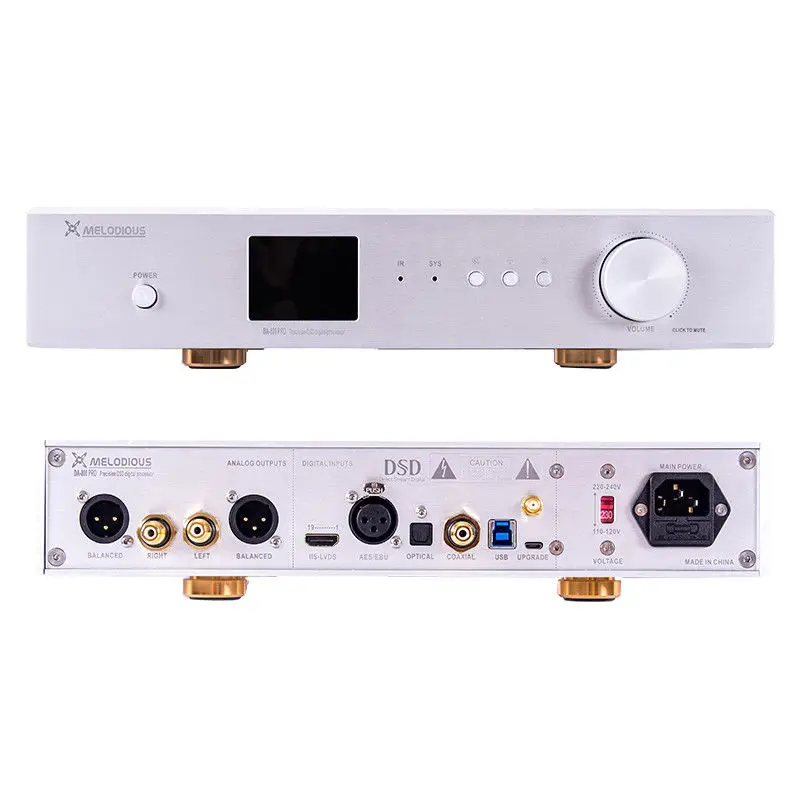 ES9038PRO HiFi DAC аудио декодер Bluetooth 5,0 коаксиальный Оптический USB 12S APTX-HD