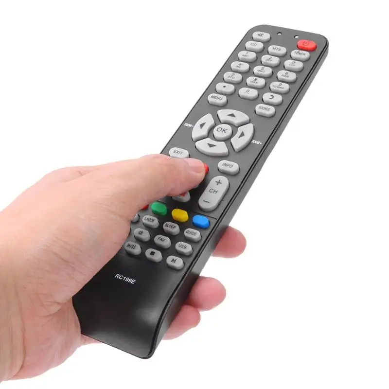 Черный Smart TV Remote Control Universal 06-519W49-C005X For TCL / HYUNDAI / EKT / HKPro /VISIVO/KALLEY Smart Television Control Remote - Цвет: Черный