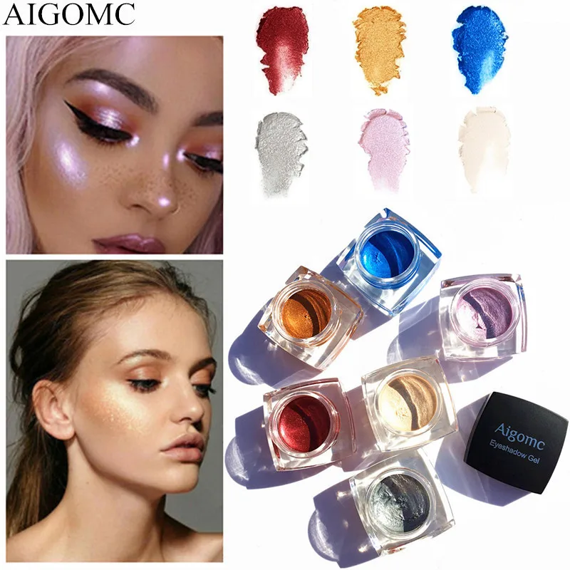 

6PCS/LOT Hot Fashion Makeup Eye Shadow Shiny Matte 6 Color Natural Eyeshadow Easy To Wear Long-lasting Water-Resistant Makeup