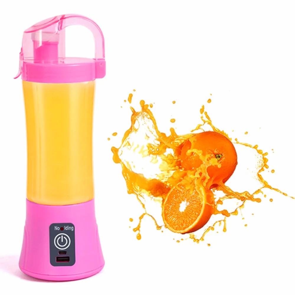 380 мл переносной блендер соковыжималка чашка USB перезаряжаемая электрическая