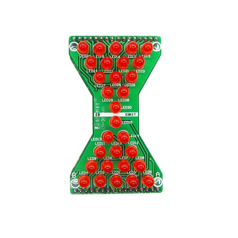 Электронные песочные часы DIY Kit Забавные электрические с регулируемой скоростью