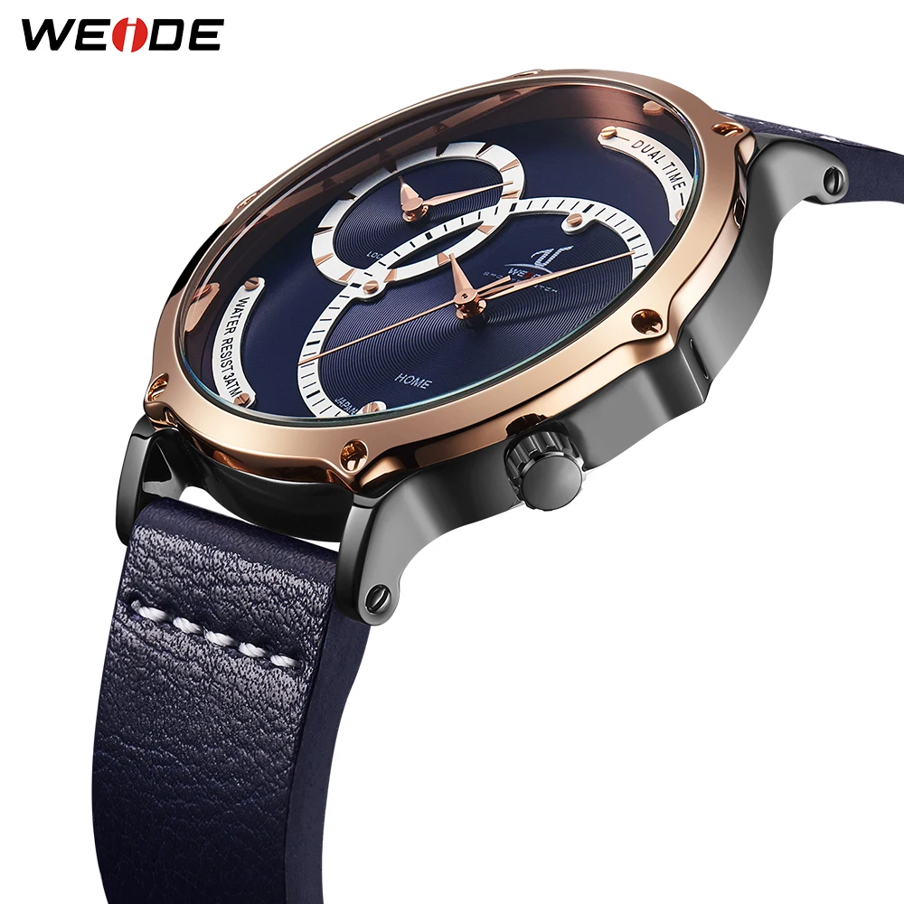 Weide несколько часовых поясов будильник Дата спортивные часы Цифровые кварцевые наручные часы мужские лучшие брендовые Роскошные Синие часы с циферблатом