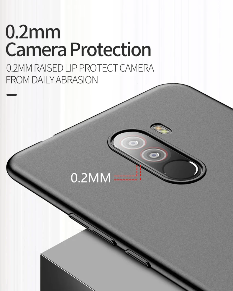 Pocophone F1 чехол YIYONG тонкий матовый чехол для Xiaomi Pocophone F1 Global чехол Pocofone F1 Жесткий PC чехол для Xiomi Poco F1 чехол