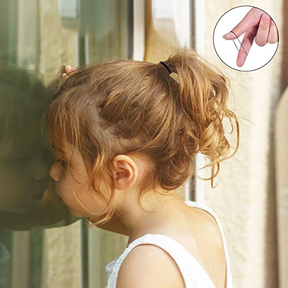 Набор из 250 лент для волос маленькие Мини-резинки Резиновые плетения ленты дредс