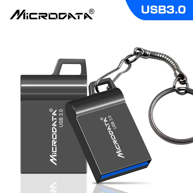 Мини-флешка 64gb Usb3.0 флеш-накопитель 32gb USB 3,0 Флешка 16gb u-флешка 128gb с подарочным кольцом для ключей новейшая u-дисковая память