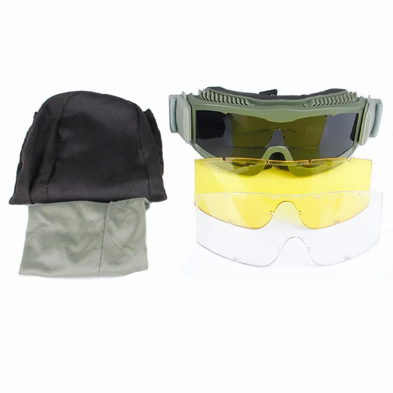 Тактические очки для страйкбола стрельбы военные армейские уличные охотничьи