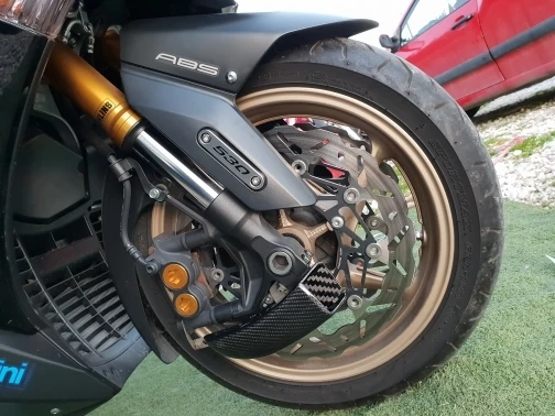 Углеродное волокно GP трубы тормозное охлаждение для Ducati Diavel 2012