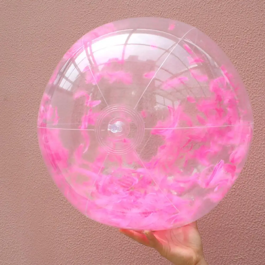 Надувной шар 40 см пляжный водный Детский семейный встроенное