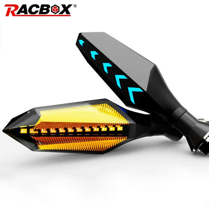 Задний фонарь RACBOX для мотоцикла 2/4 шт. светодиодный поворота Honda gom Cb190r Cbr250r Yamaha Fz1