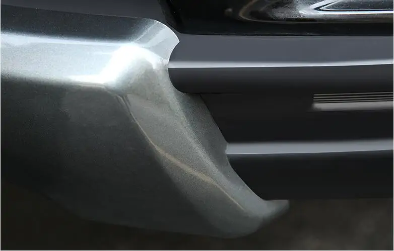 ABS передний+ задний бампер диффузор протектор Защита опорная плита для Toyota Highlander по EMS