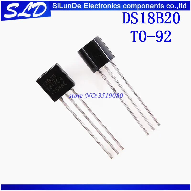 

Free Shipping 10pcs/lot DS18B20 18B20 18S20 TO-92 new and original In Stock