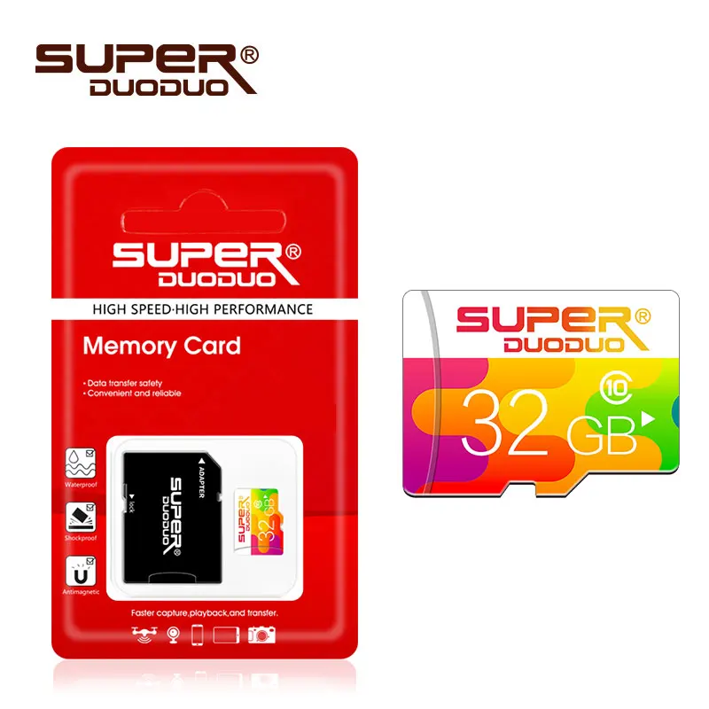Micro SD карта 32 Гб класс 10 8 ГБ/16 ГБ/64 Гб/128 ГБ UHS-1 флэш-карта памяти TF карта 32 ГБ для смартфона камеры ноутбука
