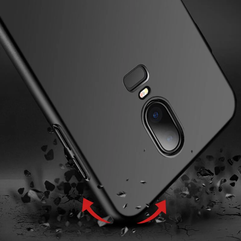Oneplus 6 Hard Pc Case 1 + Ultra Thin Bumper Cover on One Plus Six A6000 Matte Coque 6.28 Inch Capa Fundas | Мобильные телефоны и