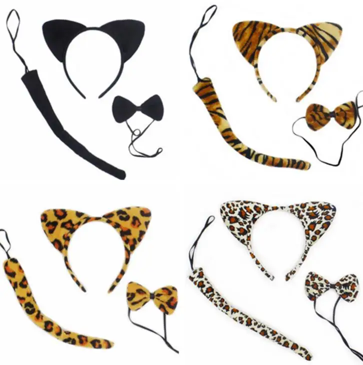 Повязка на голову с животными для Хэллоуина Рождества вечеринки взрослых детей