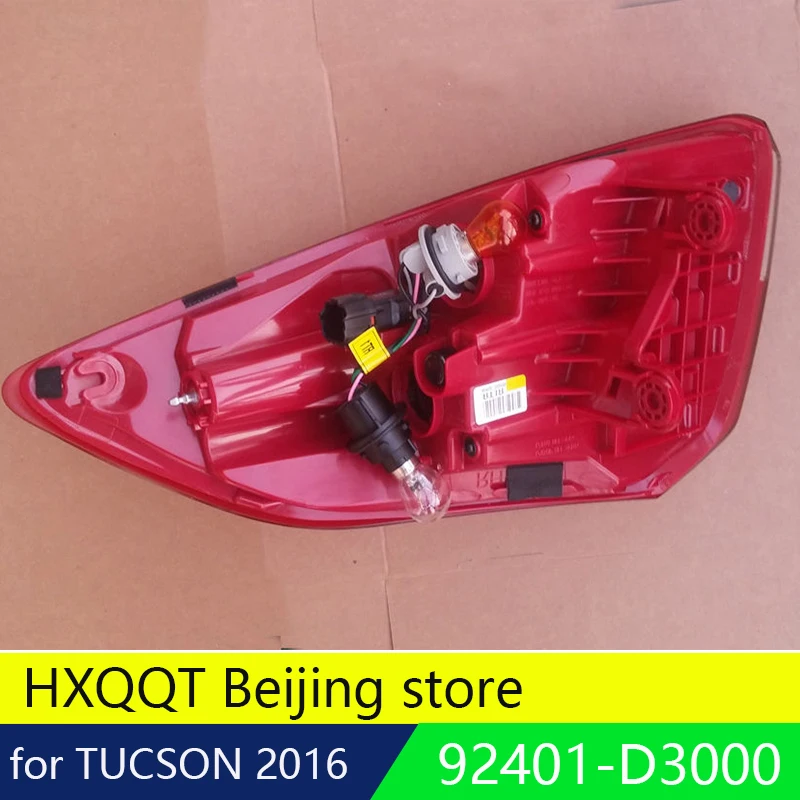 OEM для Hyundai TUCSON 2016 задний фонарь внешняя лампа LH 92401 D3000 (не светодиодный)