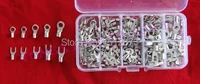 240pcsbox naked ring and fork insulated terminal block kits from 22 10awg