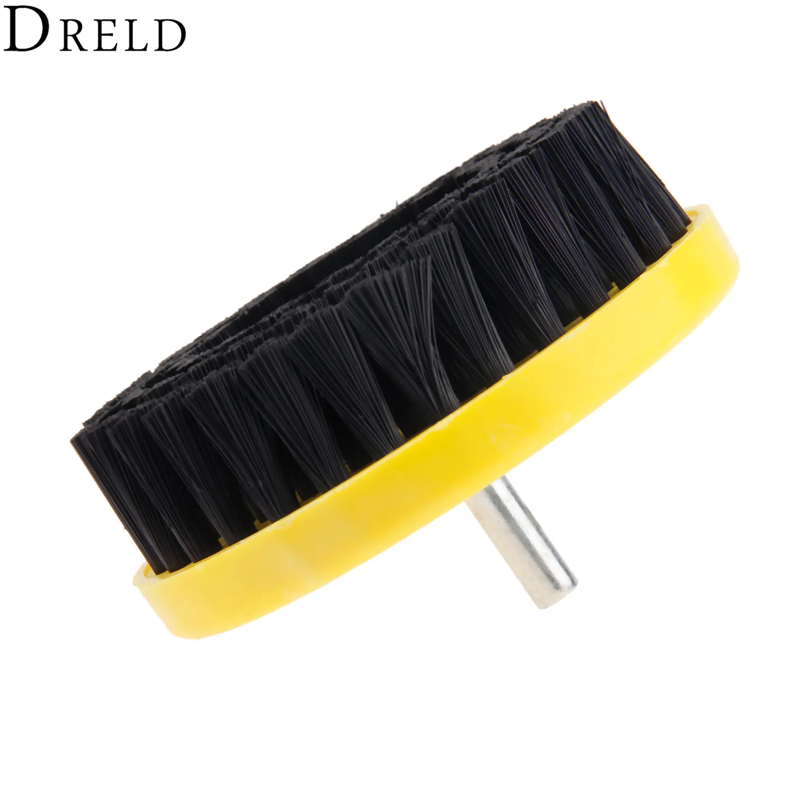 DRELD Black 110 мм электрическая щетка для скраба чистки ковров дивана кожи пластика
