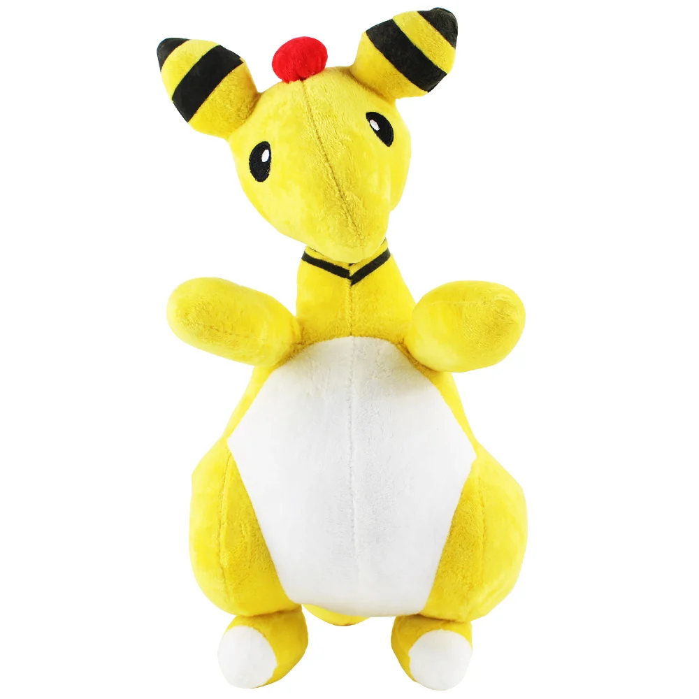 30cm Ampharos Pyukumuku Bounsweet Volcarona Komala Mega Salamence Garchomp Growlithe Typhlosion Turtwig Decidueye плюшевые куклы игрушки - Цвет: 30cm Ampharos