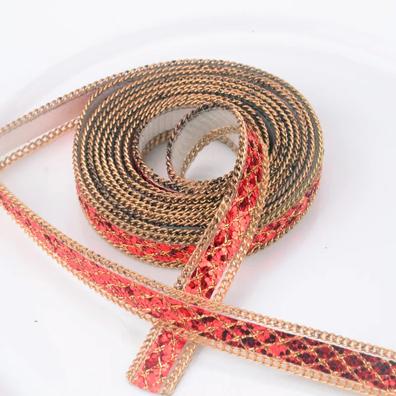 5 ярдов металлическая цепочка с блестками | Дом и сад