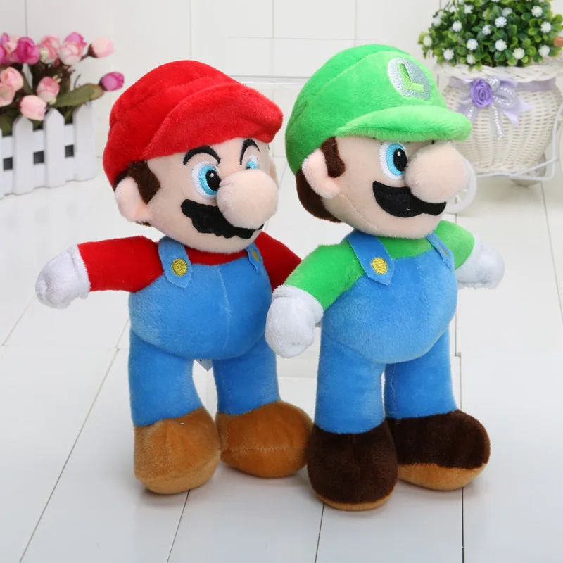 15-25 см Супер Марио bros Плюшевые игрушки Супер Марио Плюшевые Луиджи Йоши персик застенчивый парень бирдо бу летающая рыба мягкая игрушка детская кукла
