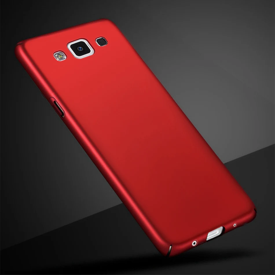 Чехол для Samsung Galaxy A5 2015 черный чехол жесткий пластиковый тонкий A500 A500H A500F задняя