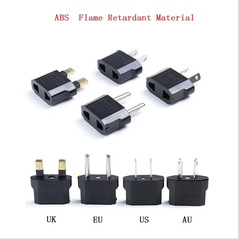 1/5/10 шт./лот высокое качество штепсельная вилка EU US AU адаптер питания UK AC для